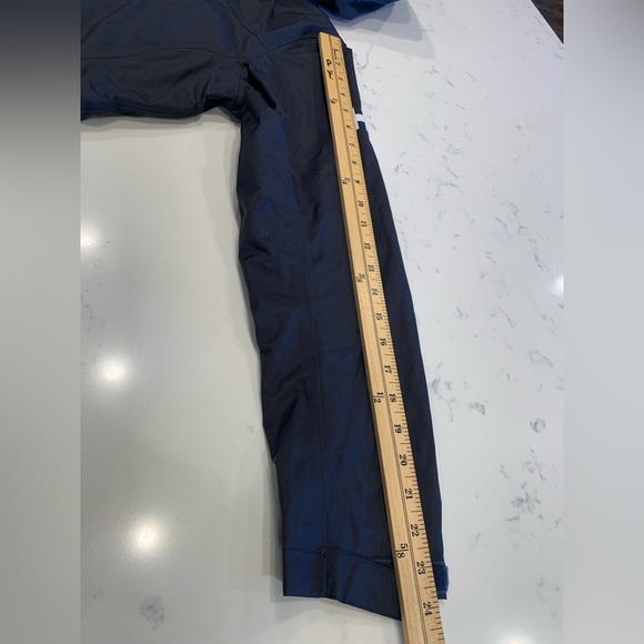 Helly Hansen Women Crew Hooded Midlayer Jacket Navy Marine Color Helly Tech - Picture 12 of 12